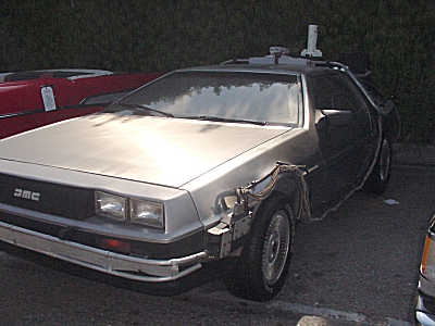 Original BTTF car